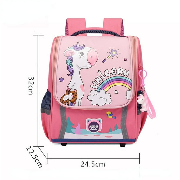 Cute Girls Unicorn Backpacks For Boys 1-3 Grade Cartoon Orthopedic Waterproof Backpack Kindergarten School Bag Mochila Escolar