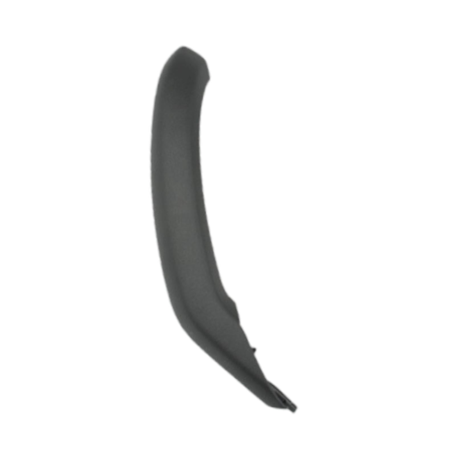 Magideal - Cubierta De Manija De Puerta Interior Cubierta De Tirador De Puerta De Automóvil Elegante Fácil Instalación Práctica Reemplazo De Piezas De Repuesto Negro Derecho