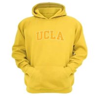 Genérico - Polerón Canguro Ucla Amarillo Talla Xs Unisex