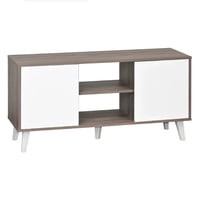 Mobikit - Rack Tv Atlanta Roble Santana/Blanco