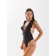 thumbnail image 3 of Traje de Baño Daikiri Mujer Escote Pronunciado Vuelos Negro Protección UV50+, 3 of 3