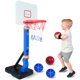 thumbnail image 1 of Canasta de baloncesto ajustable BRAGZO para niños de 1 a 3 años, 1 of 7