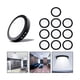 thumbnail image 1 of 10 Foco Plafon Sobrepuesto Redondo 18w Luz Fria Borde Negro, 1 of 3