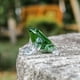thumbnail image 3 of Adornos De Ranas De Vidrio, Colecciones, Arte Del Vidrio Pintado, Esculturas De Vida Silvestre, Decoraciones Artesanales, Vidrio Decorativo, 3 of 7