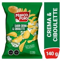 Papas Fritas Caseras Ciboulette 140 G Marco Polo