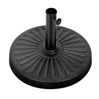 Base Para Paraguas Simple Deluxe Heavy Duty Negra 14 Kg
