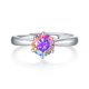 thumbnail image 4 of Anillos de Boda Ajustables de Moissanita de 1 Uds para Mujer Corte Redondo Color D VVS1 Anillos de Diamante de Moissanita con Certificado, 4 of 9