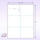 thumbnail image 2 of Tarjetas perforadas NextDayLabels 11 × 21 cm 300 unidades, 2 of 6