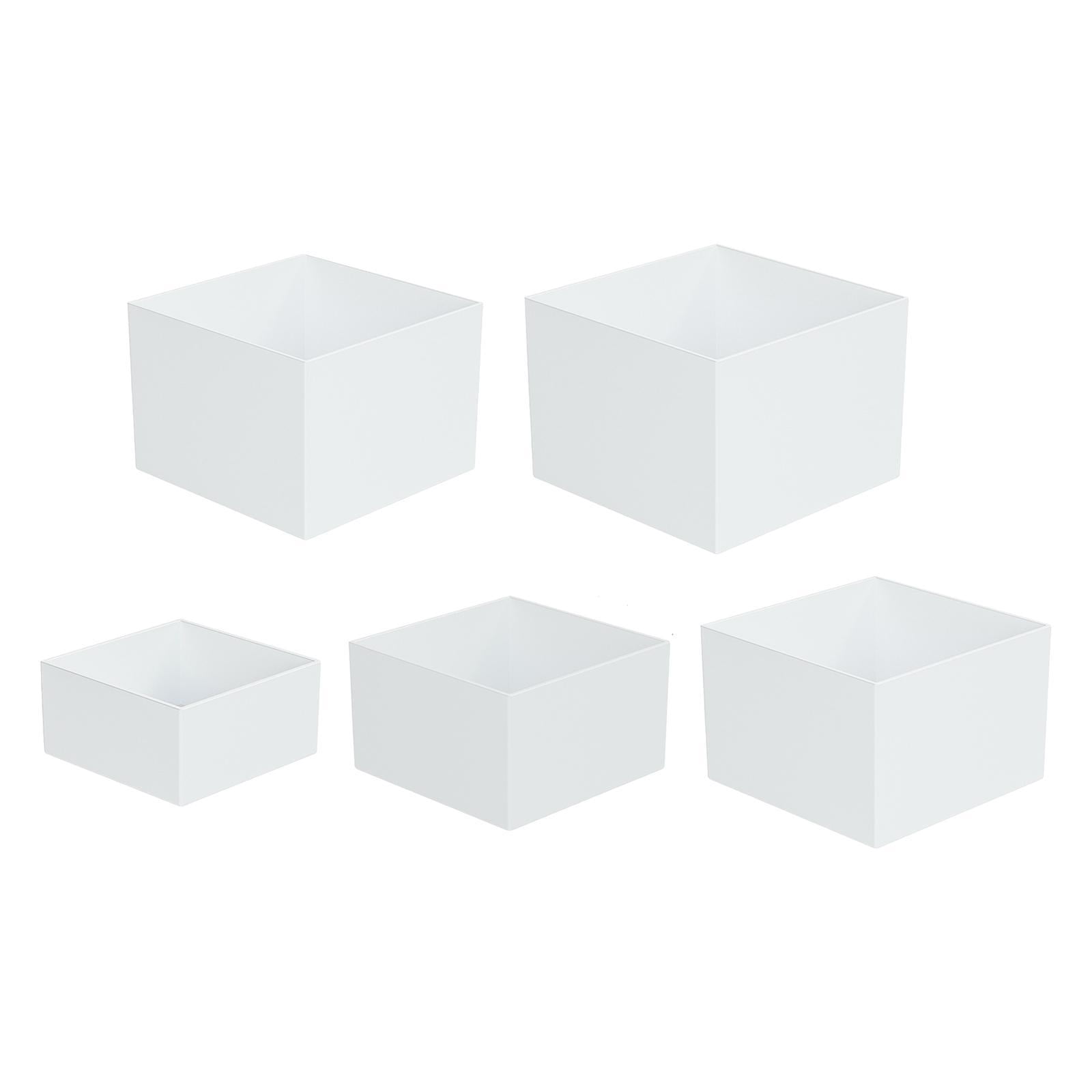 Bothyi - 5 Piezas De Elevadores De Buffet Con Forma De Cubo, Elevadores Anidados Para Bodas, Fiestas De Cumpleaños