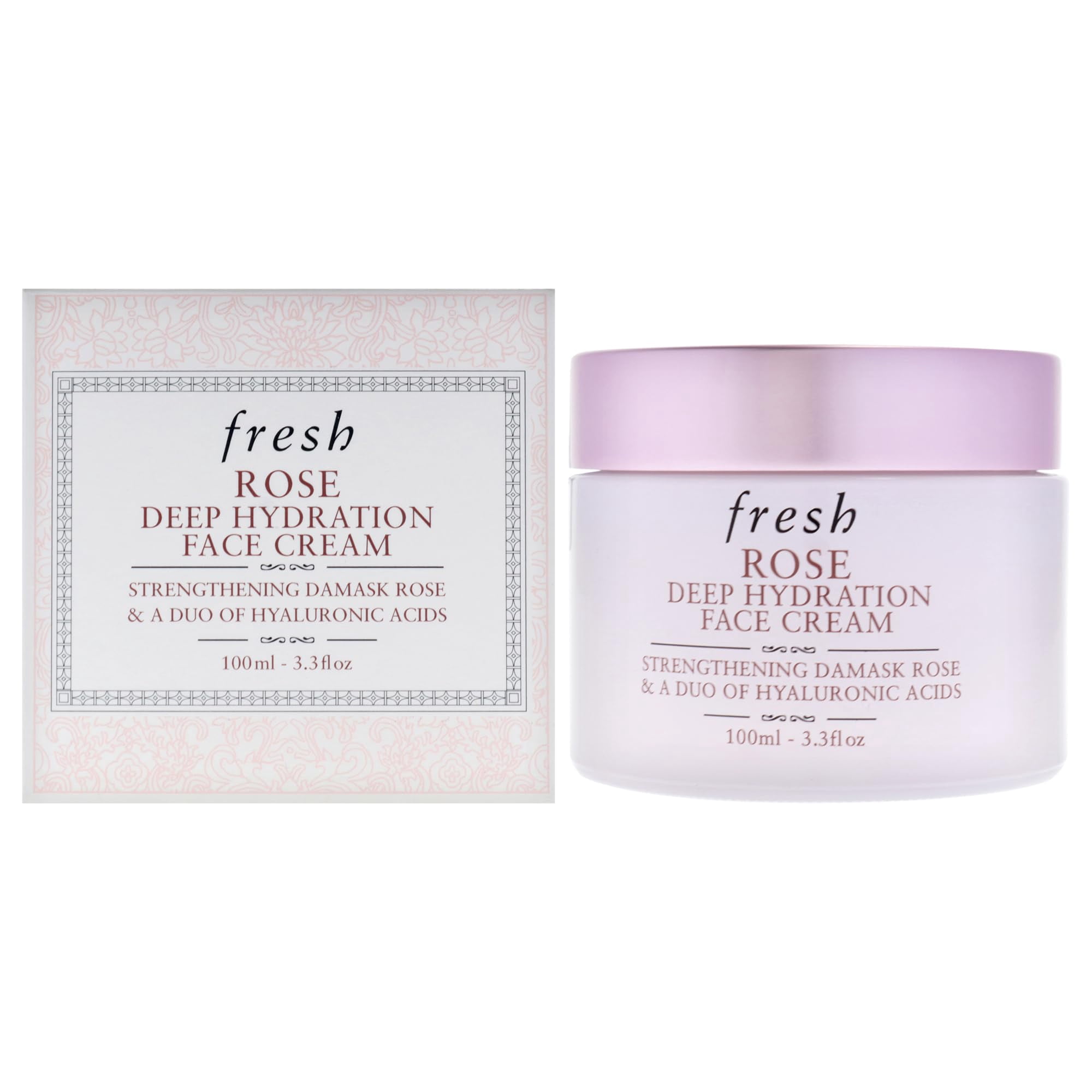 Crema Facial Fresh Rose Deep Hydration 100 Ml Para Mujer