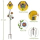 thumbnail image 3 of Casa de Pájaros BAYN 130 cm de Metal con Motivo de Mariposa y Estaca, 3 of 7