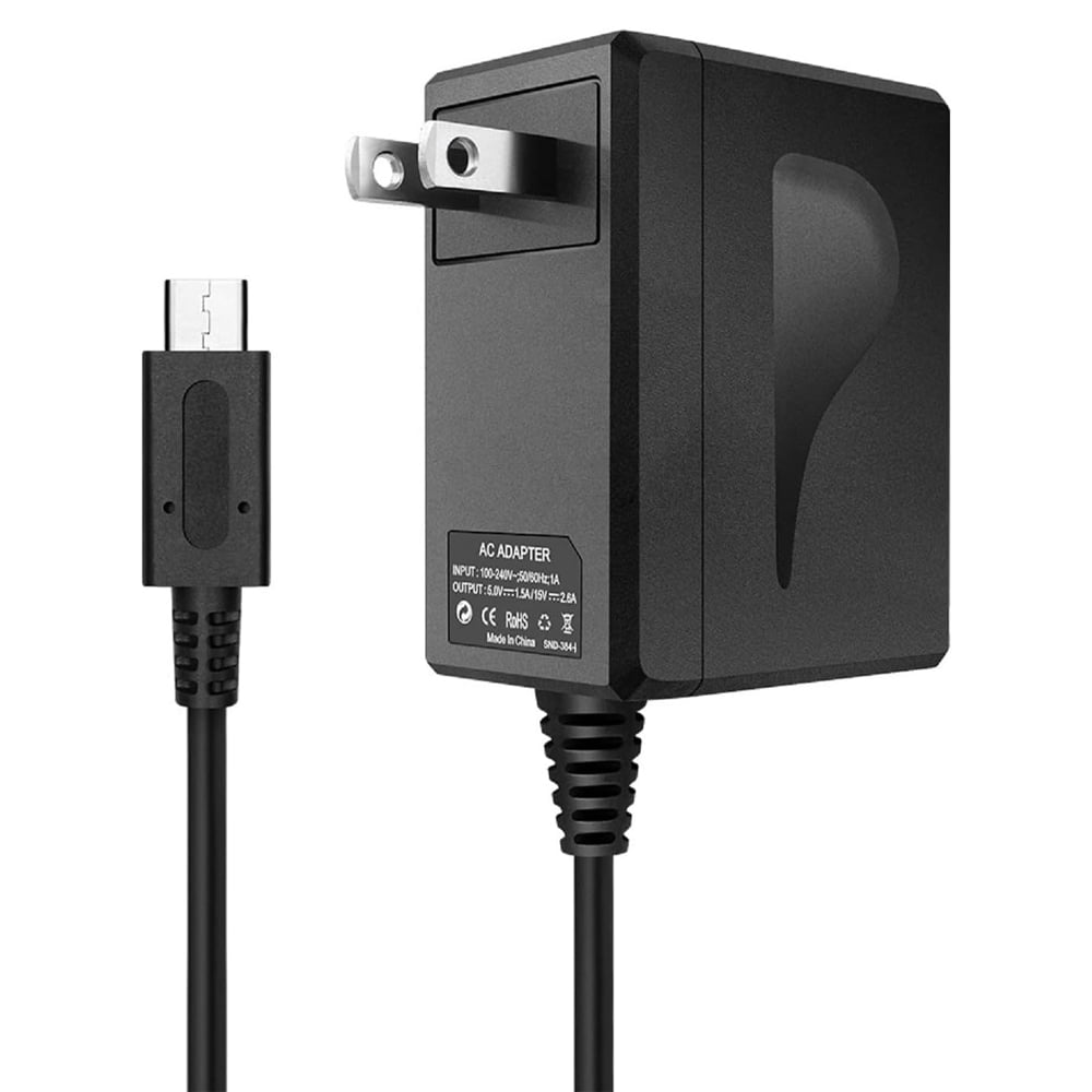 Genérico - Adaptador De Cargador Para Nintendo Switch, Cargador De Viaje Rápido Compatible Con Nintendo Switch/switch Lite/switch Oled/switch