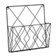 thumbnail image 5 of Organizador Colgante De Estante De Almacenamiento De Periódicos De Metal Para Oficina En Casa Negro, 5 of 5