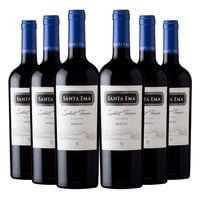 Santa Ema - 6 Vinos Select Terroir Reserva Merlot, 750 Ml, 13.5%