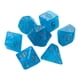 thumbnail image 4 of Juego De Dados Poliédricos De 7 Piezas Juego De Dados Para Fiesta Juego De Mesa Juego De Cartas Juego Azul Claro, 4 of 5
