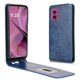 thumbnail image 5 of Funda tipo folio para Motorola Moto G55 5G con soporte magnético y protección para la cámara Azul, 5 of 6