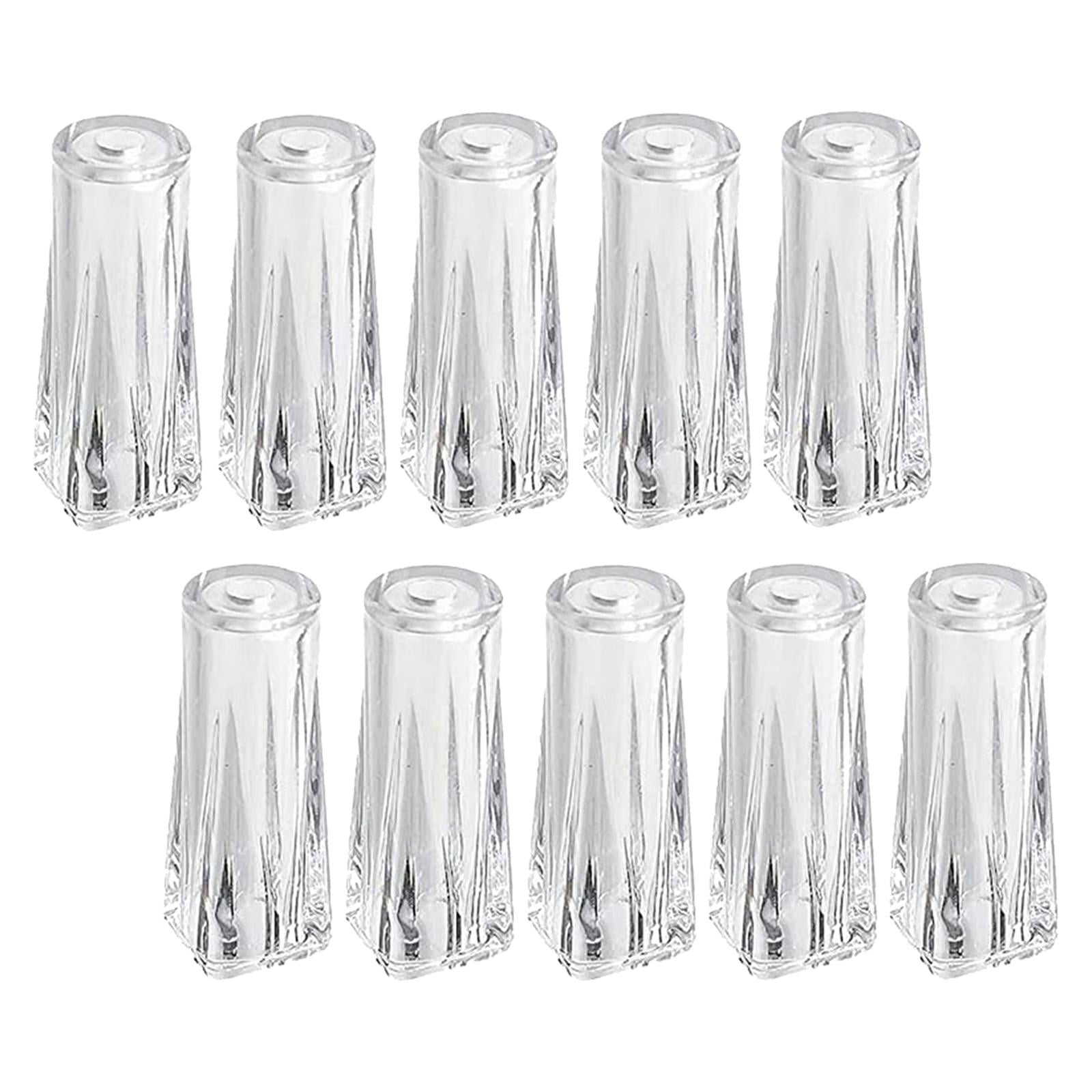 Magideal - 10 Piezas De Borlas Con Cordón De Fácil Instalación, Colgantes Transparentes, Borlas De Cordón Para Persianas Horizontales, Cortina De Ventilador De