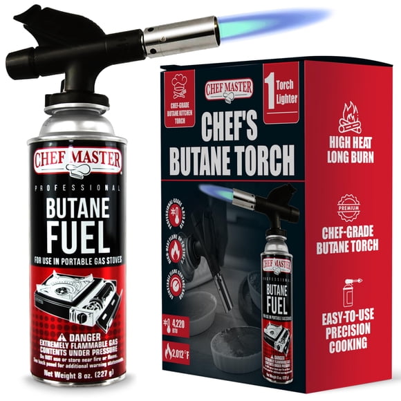 Soplete de Butano Recargable Chef Master 227 g