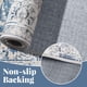 thumbnail image 4 of Runner Rug jinchan 91x244 cm Antideslizante Floral Azul Oscuro, 4 of 6