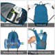 thumbnail image 5 of Mochila FENGDONG 35L Plegable Impermeable Azul, 5 of 6