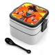 thumbnail image 1 of Dragon Ball Fiambrera de Doble Capa, Contenedor de Almuerzo Portátil Apilable, Almacenamiento de Alimentos Hermético a Prueba de Fugas, 1000ml, 1 of 6