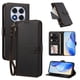 thumbnail image 2 of Funda con Billetera para [Xiaomi Redmi Note 14 Pro 5G] con Bolsillo Zipper y Tarjetero Negro, 2 of 6