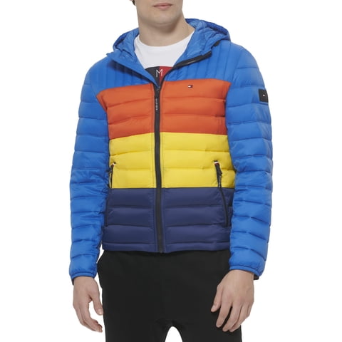 Chaqueta Tommy Hilfiger Resistente Al Agua Ultra Loft Blue Xxl Para Hombre