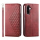 thumbnail image 1 of Funda Flip FOXDOCK para Samsung Galaxy A36 , Estilo Billetera con Diseño Rombo, Correa de Mano y Soporte, Uso Diario, 1 of 6