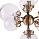 thumbnail image 4 of Lámpara colgante SEI Furniture Holly & Martin Boltonly de 7 luces, negra, 4 of 8