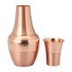 thumbnail image 3 of Juego de jarra y vaso de agua de cobre HealthGoodsIn de 1,4 L, 3 of 9