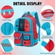 thumbnail image 4 of Mochila dwgweg Set Escolar Infantil 3 en 1 Rojo-Azul, 4 of 8