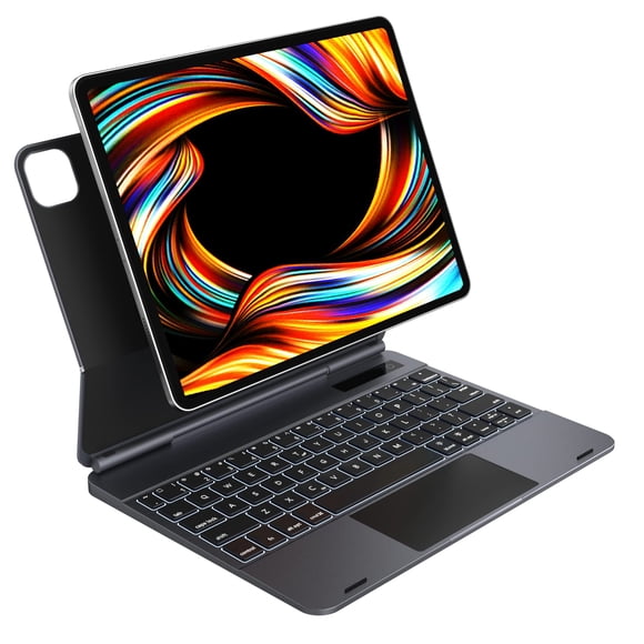 Funda con teclado doqo para iPad Pro 11" y Air 10,9" de metal