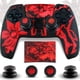thumbnail image 1 of Capa para Mando SoAegis PS5 de Silicona Negra y Roja, 1 of 6