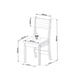 thumbnail image 2 of Juego Comedor Violeta 6 Sillas Blanco Crema - Café Claro, 2 of 4