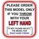 thumbnail image 3 of MITÓN DEPORTIVO Glovemate para lanzadores zurdos – Stop The Sting, 3 of 7
