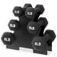 thumbnail image 1 of Juego de mancuernas Balance From de hierro recubierto de neopreno, 3 libras, 5 libras, 8 libras, 1 of 9