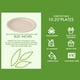 thumbnail image 3 of Platos de papel desechables compostables Vplus 150, paquete de 25 cm, 3 of 7