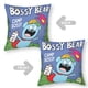 thumbnail image 2 of Oso Mandón Fundas de almohada de terciopelo con tema, regalos de funda de almohada, decoración para el hogar, cojín de lanzar, regalo de cumpleaños para fans y parejas.50*50cm., 2 of 6