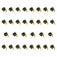 Bothyi - 30 Cajas De Regalo Para Birretes De Graduación (5,5 X 5,5 X 9 Cm), Color Negro