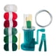thumbnail image 5 of Tejedor de carrete Manual fácil de tejer, adorno para el hogar, máquina trenzadora de cuerda, herramienta para tejer para pulsera, suéteres para adult Hilo de 6 colores verde, 5 of 5