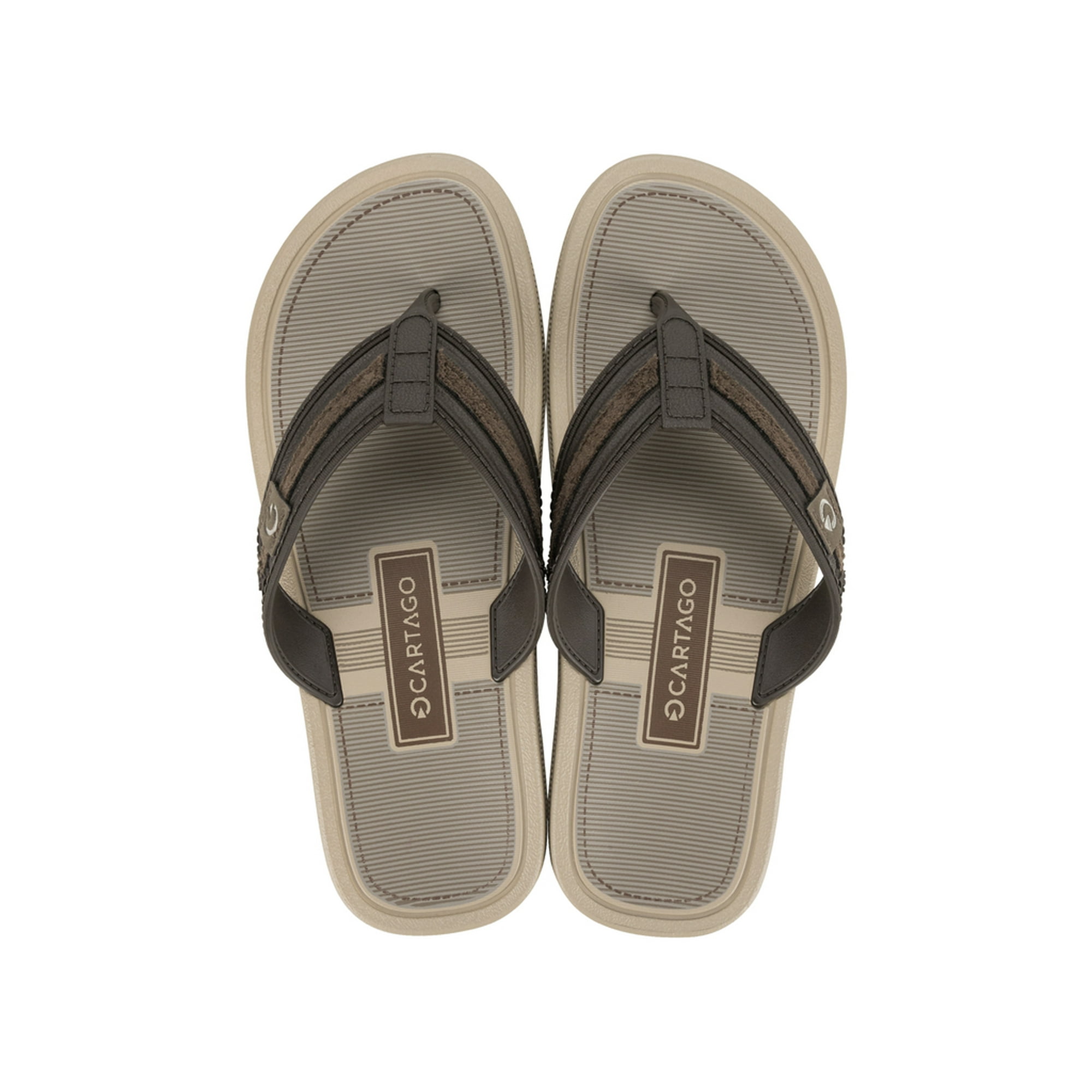 Sandalia Hombre Beige/marrón Essential Mallorca Cartago