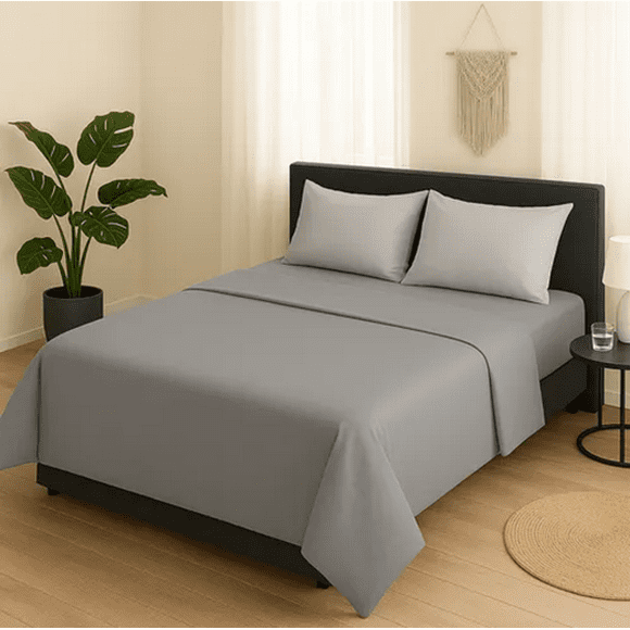Sabanas hotel irish home microfibra super king color gris