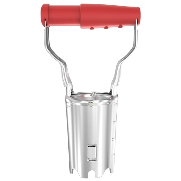 Plantador de bulbos FLORA GUARD con liberación automática de tierra, profundidad de 8 cm
