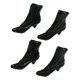 thumbnail image 5 of 2 Pares De Zapatos De Botines Para Mu?ecas Para Figuras De Mujer 1/12 Accs Negro, 5 of 5