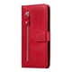 thumbnail image 4 of Funda con Cremallera para Xiaomi Poco F5, Carcasa Cartera de Cuero PU con Soporte y Tarjetero, 4 of 6
