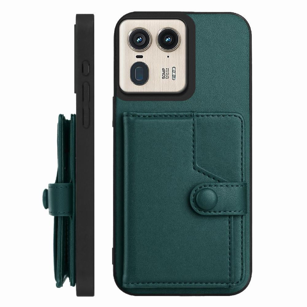 Foxdock Funda Para Motorola Moto X50 Ultra Con Bloqueo Rfid - Diseño Elegante Con Cierre De Botón