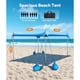 thumbnail image 2 of Carpa Playa Raynesys 10x10FT UPF50 Lycra Sombra, 2 of 3