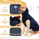 thumbnail image 3 of Uxcell Sudadera Calmante para la Ansiedad del Perro, Chaqueta Chaleco Transpirable Ajustable con Capucha, XXXL, (Verde Militar), para Truenos/Fuegos Artificiales, 3 of 7