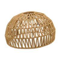 Ioensy - Pantalla De Lámpara Colgante, Pantalla Tejida Con Cuerda De Papel Para Dormitorio Con Isla De Cocina