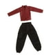 thumbnail image 1 of Ropa Para Muñeca Femenina, Chaqueta De Cuero PU Con Pantalones Mini Para Figura De 6 Pulgadas, 1/12, 1 of 3